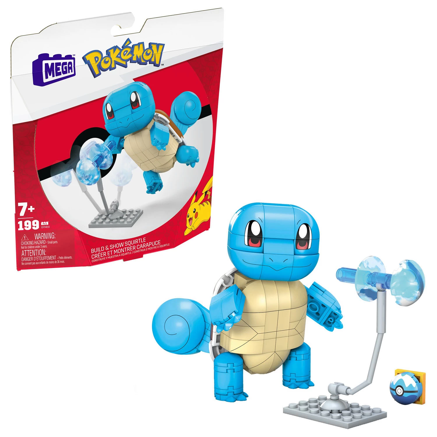 MATTEL Mega Construx Pokémon-Bauset – Eichhörnchen 4 MATTEL Mega Construx Pokémon-Bauset – Eichhörnchen – Bild 2