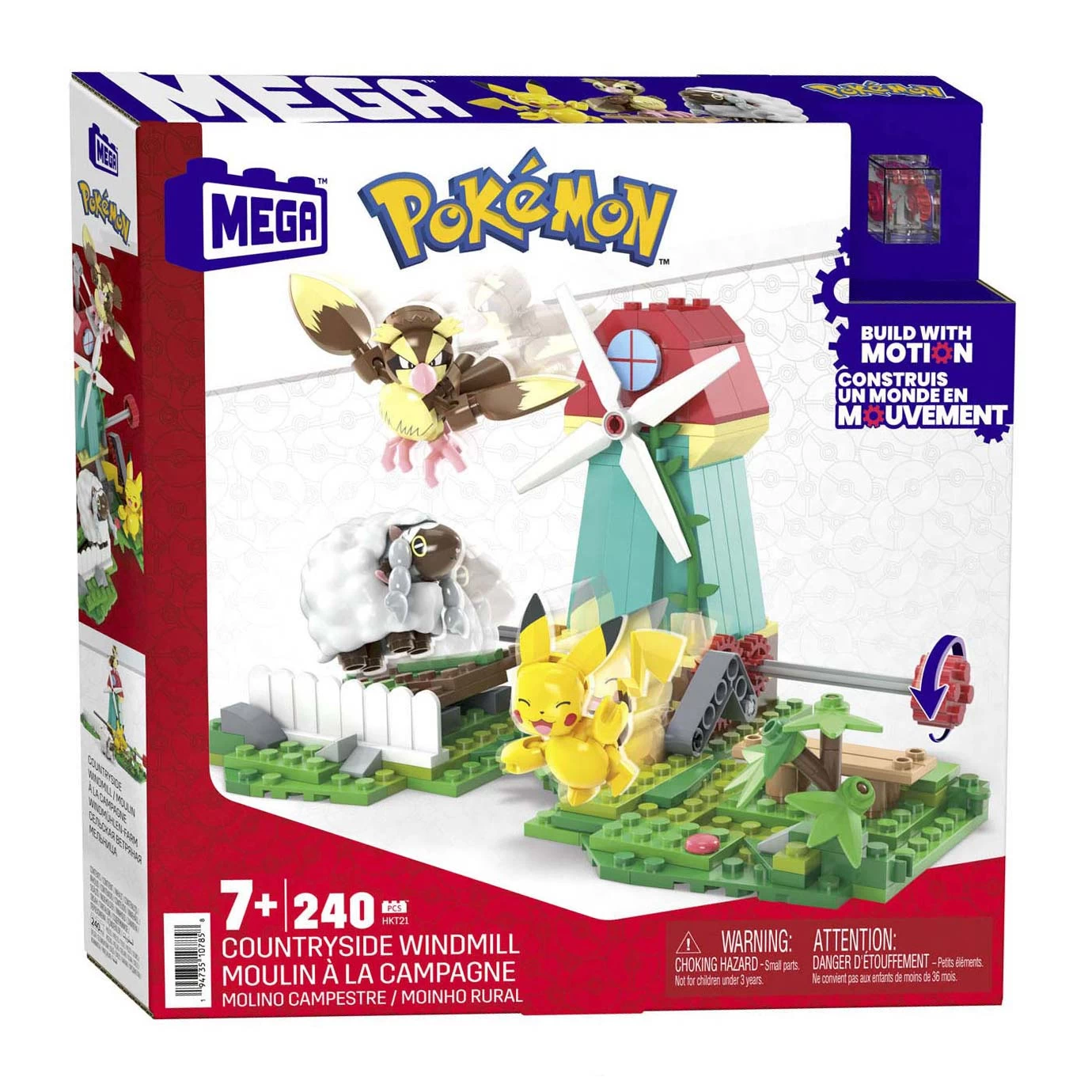MATTEL MEGA-Pokémon-Bauset – Windmühle 3 MATTEL MEGA-Pokémon-Bauset – Windmühle
