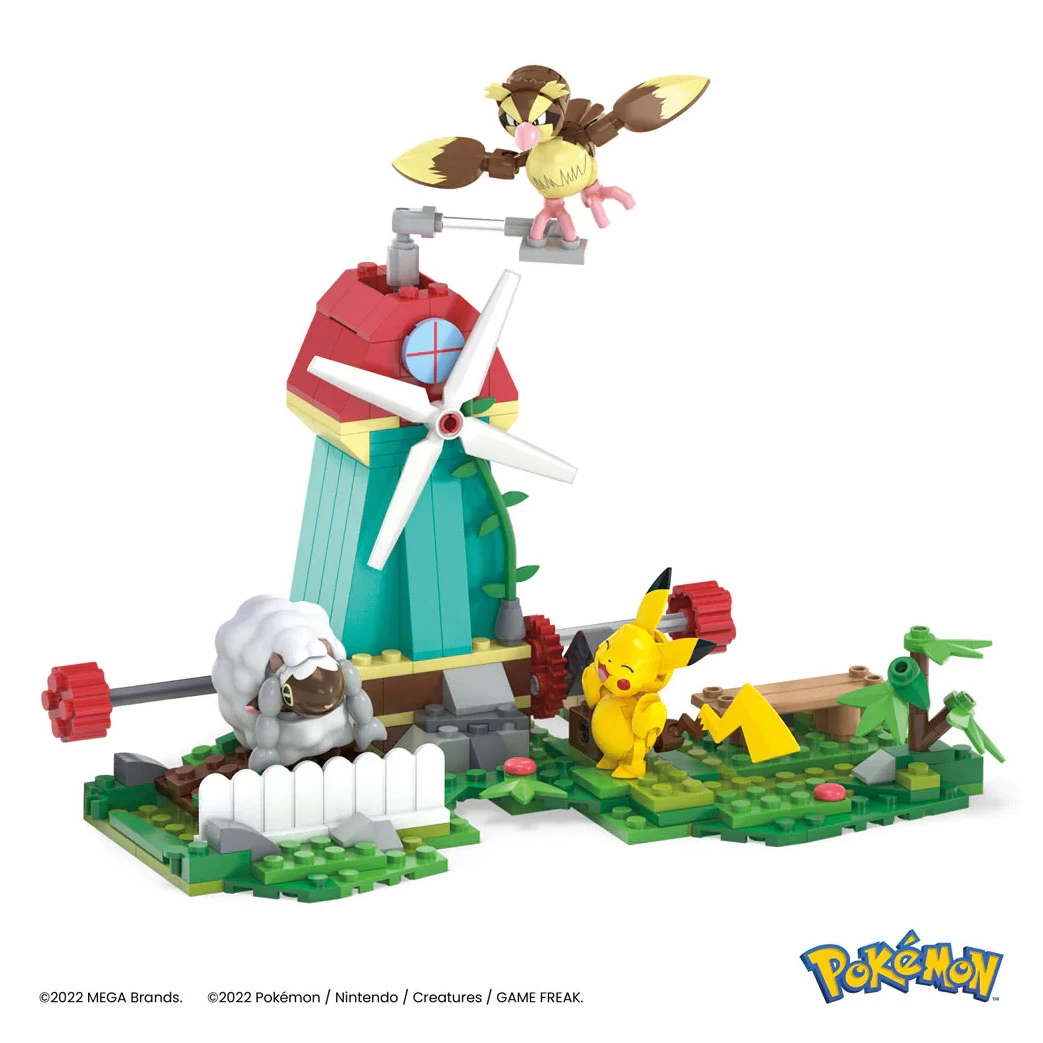 MATTEL MEGA-Pokémon-Bauset – Windmühle 4 MATTEL MEGA-Pokémon-Bauset – Windmühle – Bild 2