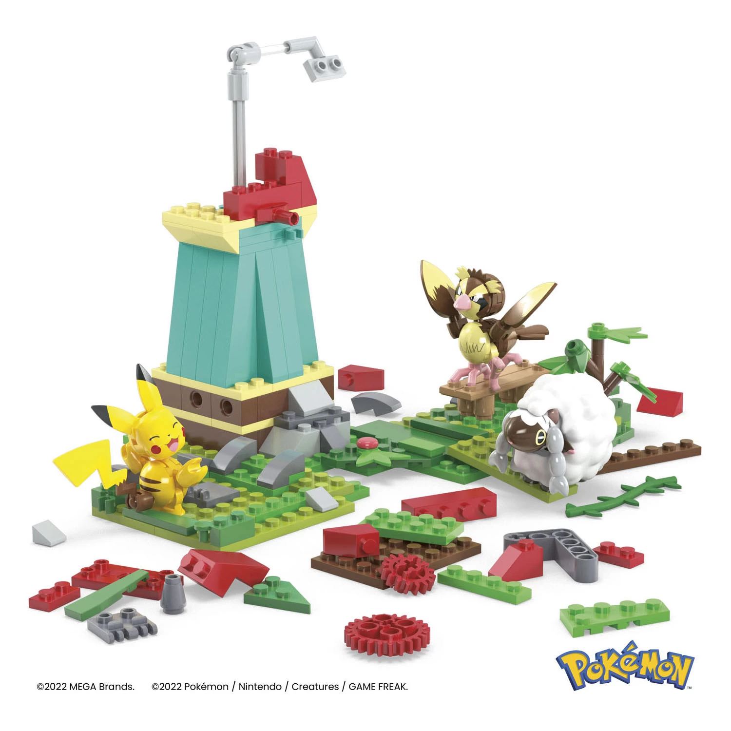 MATTEL MEGA-Pokémon-Bauset – Windmühle 5 MATTEL MEGA-Pokémon-Bauset – Windmühle – Bild 3