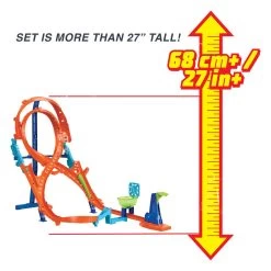 Hot Wheels Action Vertical 8 Jump -Spielzeugwelt Verkauf 4582872e