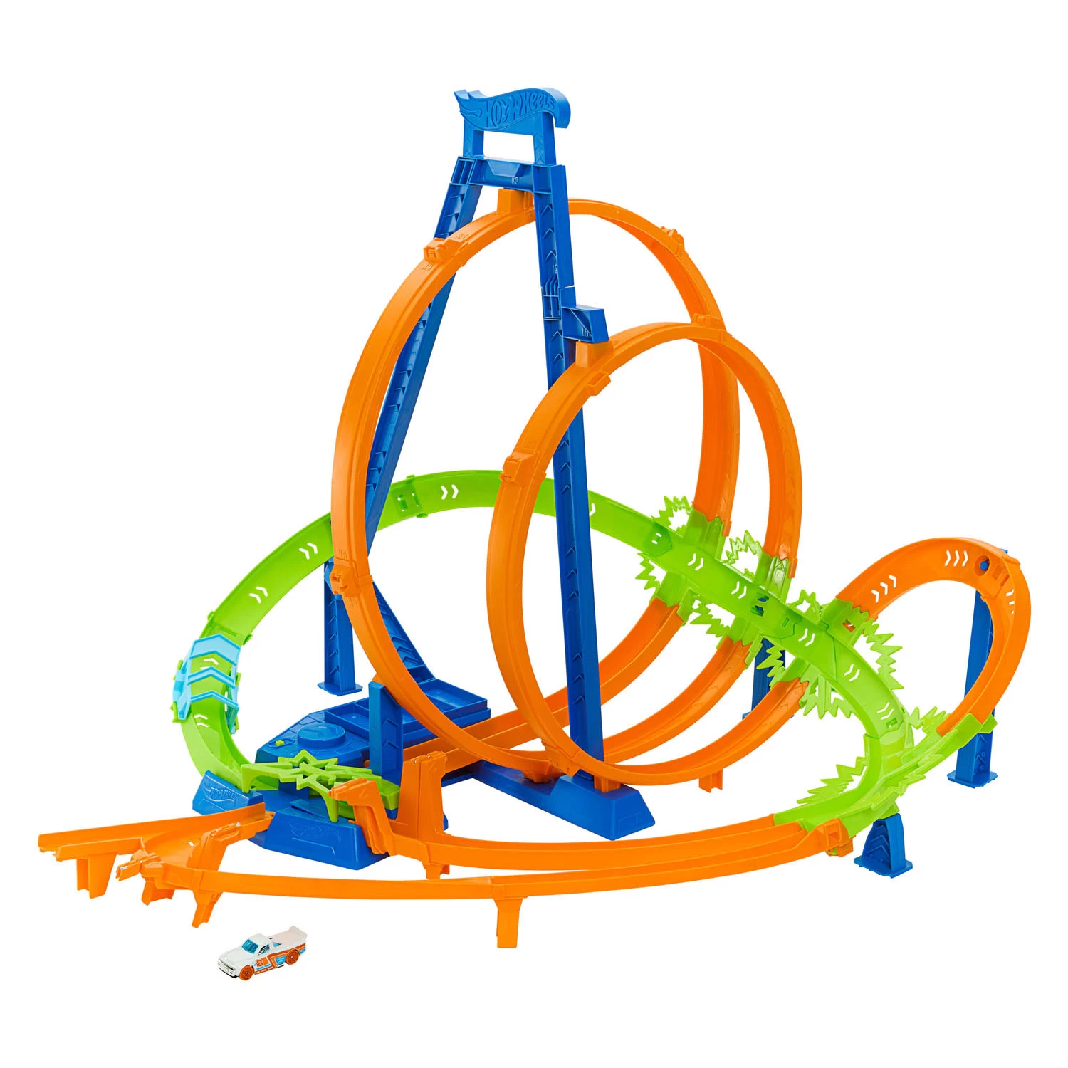 Hot Wheels Action Legendäres Crash And Blast-Rennstrecken-Spielset 3 Hot Wheels Action Legendäres Crash And Blast-Rennstrecken-Spielset