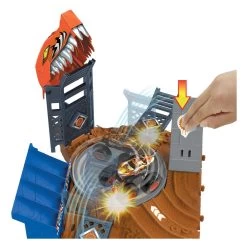 Hot Wheels Monster Trucks Arena Smash Spin-out Challenge-Spielset -Spielzeugwelt Verkauf 4582878e