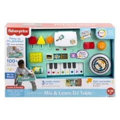 Fisher Price Lernspaß Beim Mischen Und Lernen Von DJ-Tischen