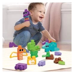 Mega Bloks Squeak N Chomps Dinos Bauset, 24-tlg. -Spielzeugwelt Verkauf 4582912e