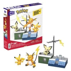 MATTEL Mega Construx Pokémon-Bauset – Pikachu Evolution -Spielzeugwelt Verkauf 4582921c