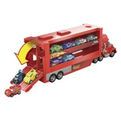 MATTEL Disney Pixar Cars Mack Miniracers Transporter Mit 1 Miniracer -Spielzeugwelt Verkauf 4582949e