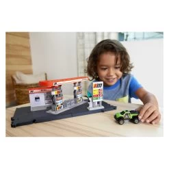 MATTEL Matchbox Action Drivers Tankstellen-Spielset -Spielzeugwelt Verkauf 4583031c