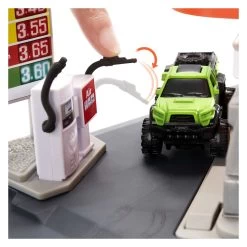 MATTEL Matchbox Action Drivers Tankstellen-Spielset -Spielzeugwelt Verkauf 4583031e