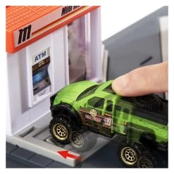 MATTEL Matchbox Action Drivers Tankstellen-Spielset -Spielzeugwelt Verkauf 4583031f