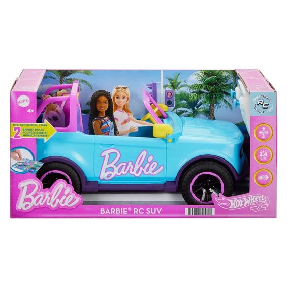 Hot Wheels RC Barbie SUV Fahrbares Auto 3 Hot Wheels RC Barbie SUV Fahrbares Auto