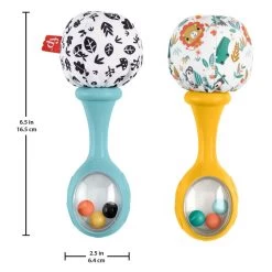 Fisher Price Shake And Rattle Maracas -Spielzeugwelt Verkauf 4583128e