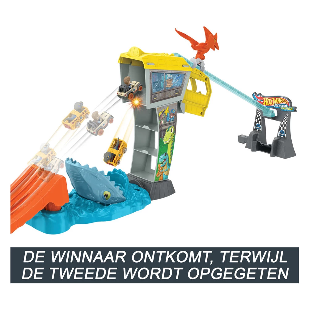 Hot Wheels Racer Verse Blue's Raptor Rush Spielset 10 Hot Wheels Racer Verse Blue's Raptor Rush Spielset – Bild 8