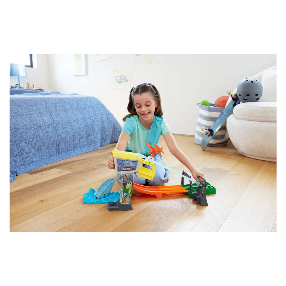 Hot Wheels Racer Verse Blue's Raptor Rush Spielset 12 Hot Wheels Racer Verse Blue's Raptor Rush Spielset – Bild 10