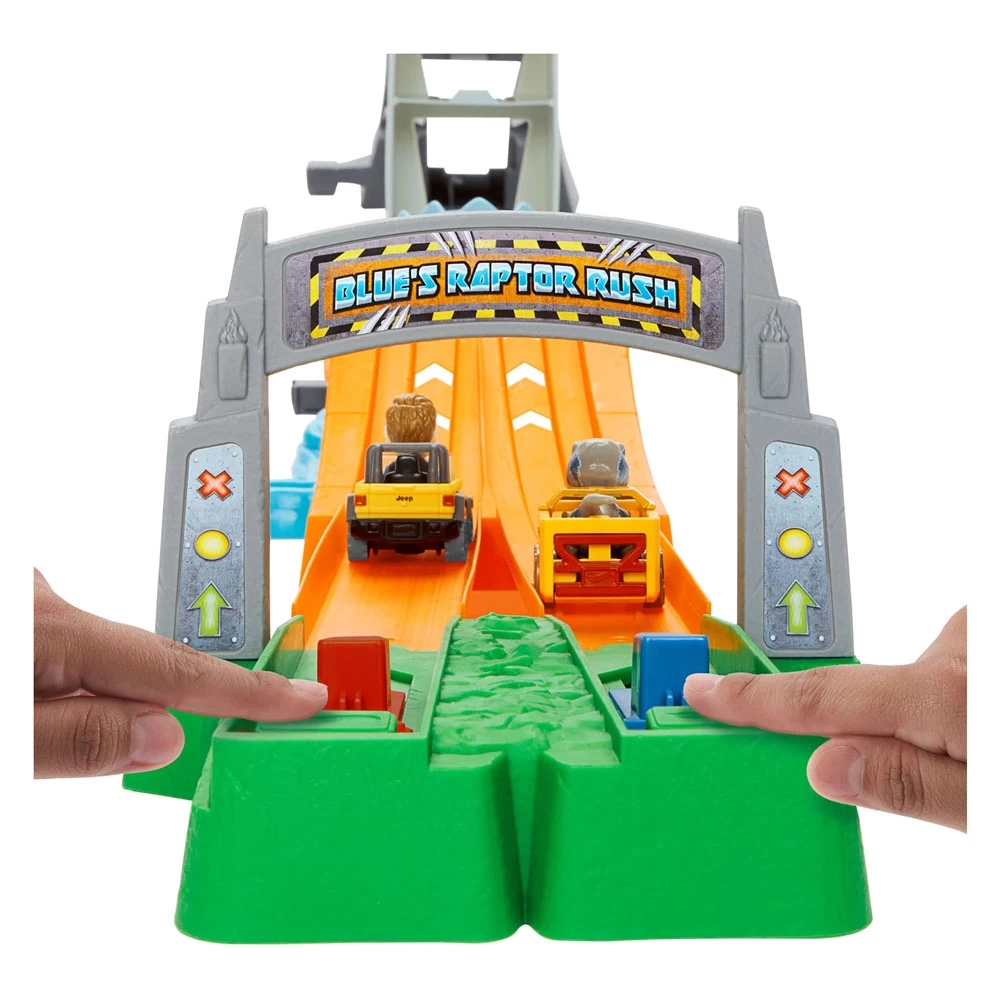 Hot Wheels Racer Verse Blue's Raptor Rush Spielset 14 Hot Wheels Racer Verse Blue's Raptor Rush Spielset – Bild 12