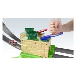 Hot Wheels Mario Kart Circuit Rennbahn-Spielset -Spielzeugwelt Verkauf 4583211d