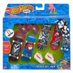 Hot Wheels Finger Skateboard Multipack, 6 Stk.