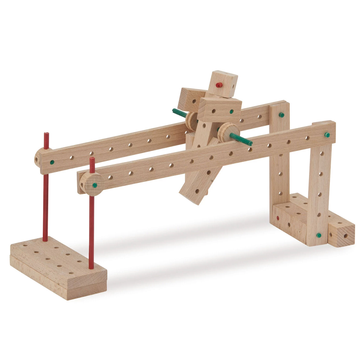 Matador Explorer E222 Baukasten Holz, 222-tlg. 4 Matador Explorer E222 Baukasten Holz, 222-tlg. – Bild 2