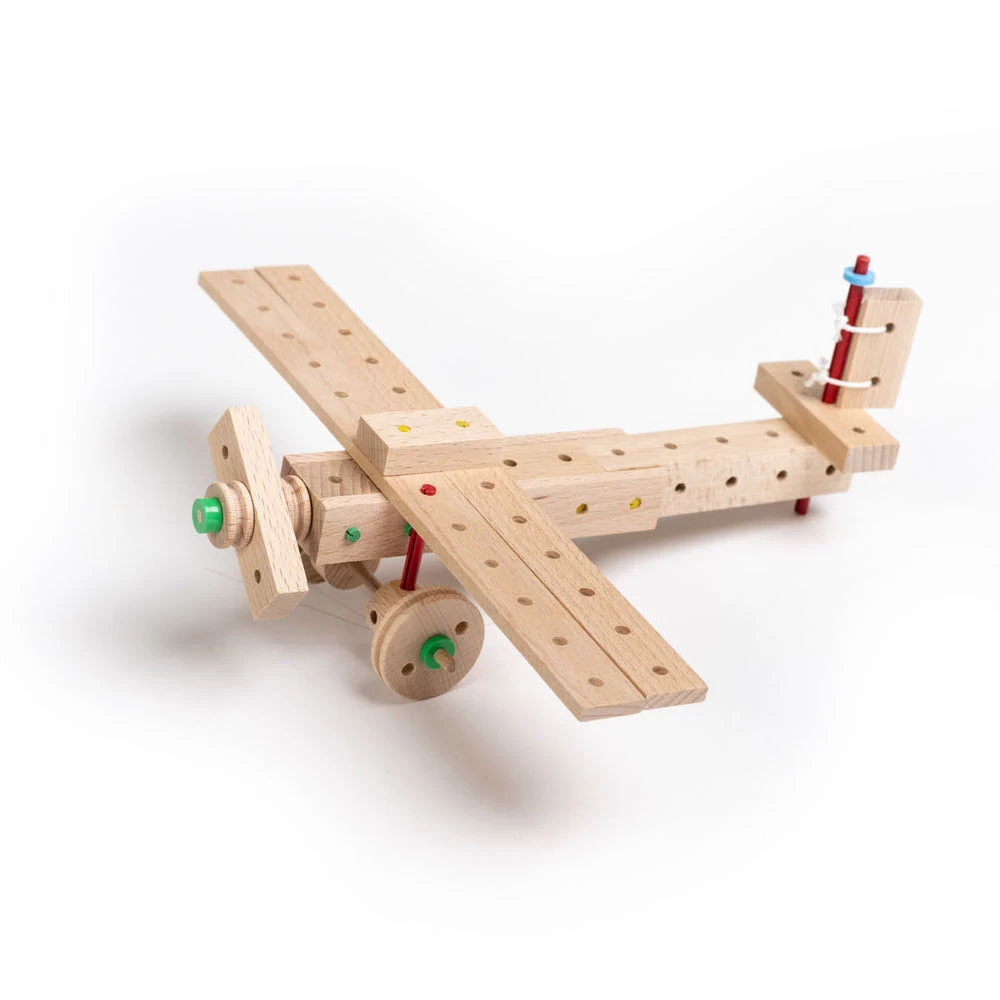 Matador Explorer E222 Baukasten Holz, 222-tlg. 5 Matador Explorer E222 Baukasten Holz, 222-tlg. – Bild 3