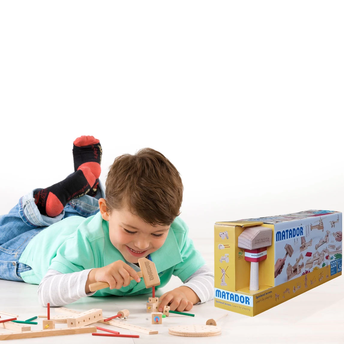 Matador Explorer E222 Baukasten Holz, 222-tlg. 15 Matador Explorer E222 Baukasten Holz, 222-tlg. – Bild 13