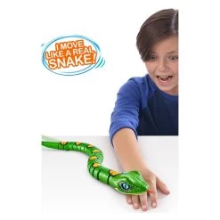 ZURU Robo Alive Roboterschlange – Grün -Spielzeugwelt Verkauf 4640016Af