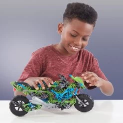 K'Nex Mega Motorrad-Bausatz, 456-teilig. -Spielzeugwelt Verkauf 4650238d