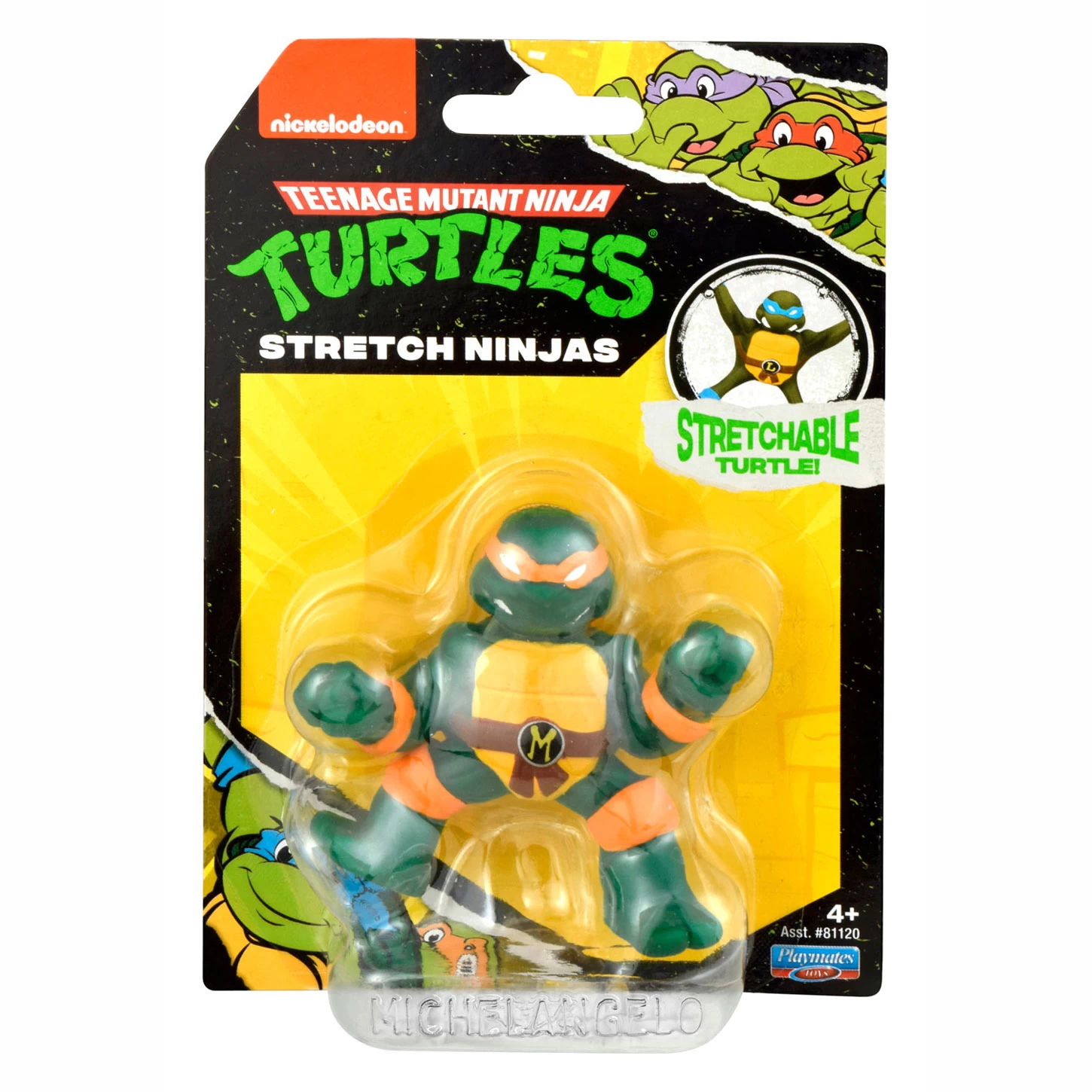 Teenage Mutant Ninja Turtles Strech Ninjas – Michelangelo 3 Teenage Mutant Ninja Turtles Strech Ninjas – Michelangelo