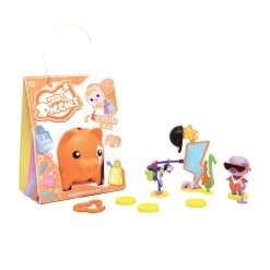 Pockey Money Piggies Spielfigur Mit Spardose – Popstar-Paket -Spielzeugwelt Verkauf 4650545l