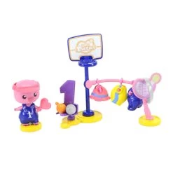 Pockey Money Piggies Spielfigur Mit Spardose – Sportpaket -Spielzeugwelt Verkauf 4650546g