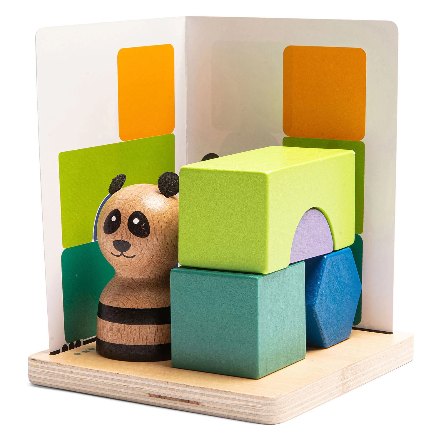 BS Toys Pandas Puzzle Holz – Formenspiel 2 BS Toys Pandas Puzzle Holz – Formenspiel