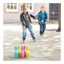 BS Toys Holz-Bowling-Set Skittels Junior, 7-teilig. -Spielzeugwelt Verkauf 4690598e
