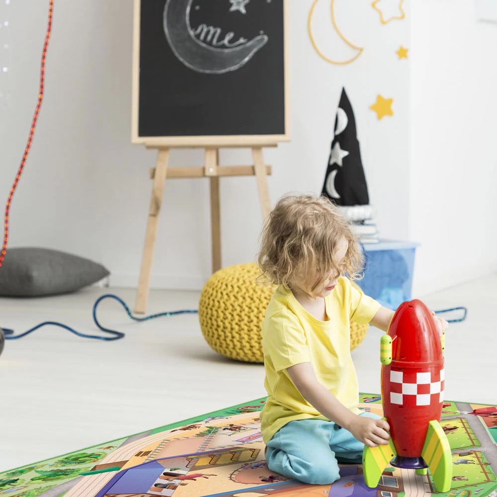 Spielmatte Reitschule, 100x150cm 4 Spielmatte Reitschule, 100x150cm – Bild 2