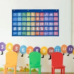 Wandtafel Zahlen Und Gesten Mit 50 Karten -Spielzeugwelt Verkauf 5020057e