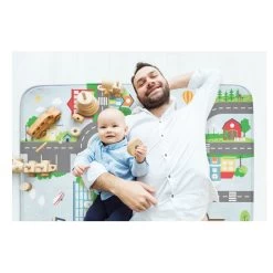 Verkehrs- Und Flughafen-Spielmatte, 100 X 150 Cm