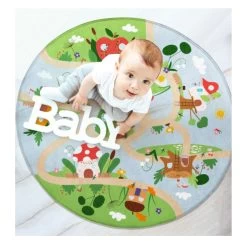 Spielmatte Pilzhäuser, 100cm