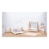 Goki Holzpuppenmöbel Schlafzimmer, 18tlg. -Spielzeugwelt Verkauf 5220088c