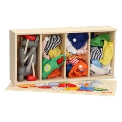 Goki Maus Puppen + Kleidung -Spielzeugwelt Verkauf 5299069d