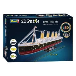 Revell 3D-Puzzle-Bausatz – RMS Titanic LED Edition