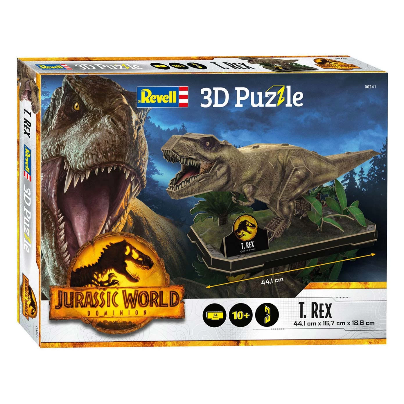 Revell 3D-Puzzle-Bausatz – Jurassic World Dominion T-Rex 3 Revell 3D-Puzzle-Bausatz – Jurassic World Dominion T-Rex