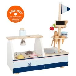 Small Foot - Eisständer Aus Holz, 21-tlg. -Spielzeugwelt Verkauf 5410223b