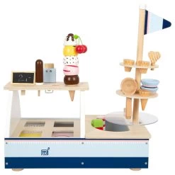 Small Foot - Eisständer Aus Holz, 21-tlg. -Spielzeugwelt Verkauf 5410223e