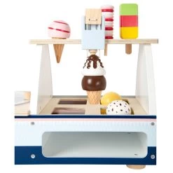 Small Foot - Eisständer Aus Holz, 21-tlg. -Spielzeugwelt Verkauf 5410223l