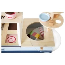 Small Foot - Eisständer Aus Holz, 21-tlg. -Spielzeugwelt Verkauf 5410223m