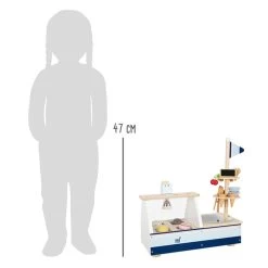 Small Foot - Eisständer Aus Holz, 21-tlg. -Spielzeugwelt Verkauf 5410223r