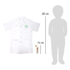 Small Foot - Arztkittel Mit Holzzubehör, 4-tlg. -Spielzeugwelt Verkauf 5410239f