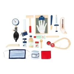 Small Foot - Arzttasche Mit Arztzubehör Aus Holz, 18-tlg. -Spielzeugwelt Verkauf 5410240h