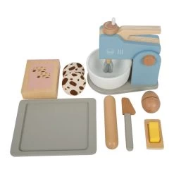 Small Foot - Mixer-Set Aus Holz, 12-tlg. 16 Small Foot - Mixer-Set Aus Holz, 12-tlg. -Spielzeugwelt Verkauf 5410264h