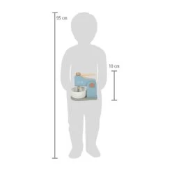 Small Foot - Mixer-Set Aus Holz, 12-tlg. 18 Small Foot - Mixer-Set Aus Holz, 12-tlg. -Spielzeugwelt Verkauf 5410264j