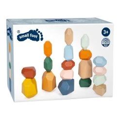 Small Foot - Holz-Balance-Blöcke Safari, 18-tlg.