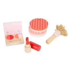 Small Foot - Retro-Spiel-Make-up-Koffer Aus Holz -Spielzeugwelt Verkauf 5410289g